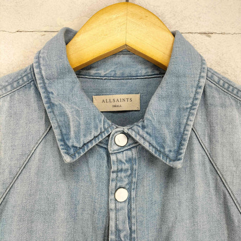 オールセインツ ALLSAINTS ウエスタンデニムシャツ メンズ S