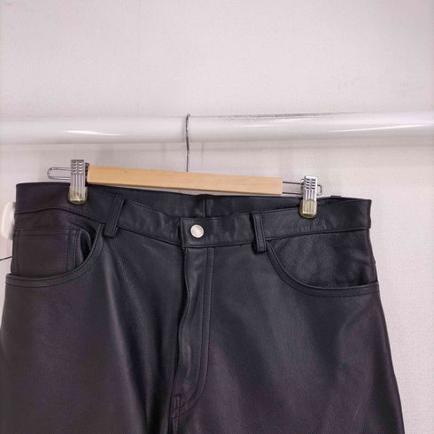 NCB 上野商会 カウレザー ストレートパンツ メンズ JPN 36