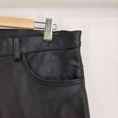 NCB 上野商会 カウレザー ストレートパンツ メンズ JPN 36