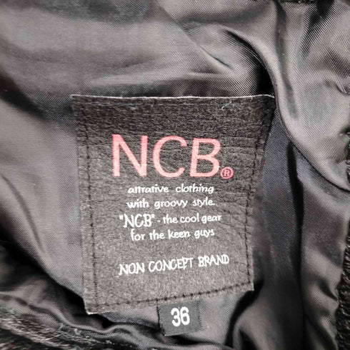 NCB 上野商会 カウレザー ストレートパンツ メンズ JPN 36