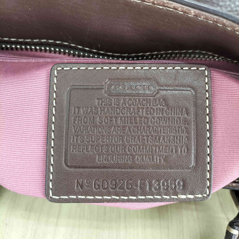 コーチ COACH ターンロック レザートートバッグ レディース