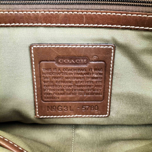 コーチ COACH キャンバスビジネスバッグ メンズ