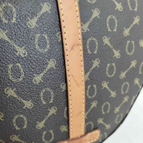 ホースビット柄ショルダーバッグ レディース