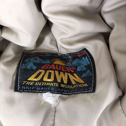 エディーバウアー Eddie Bauer 70-80S 日の出タグ ダウン フライトキャップ メンズ