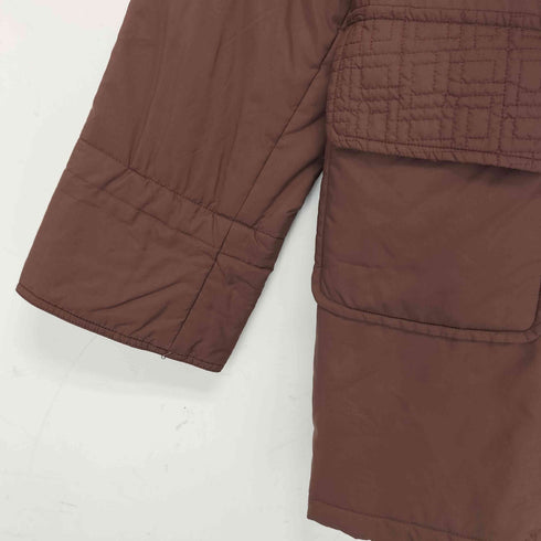 ランセル LANCEL ファー付き 中綿 ジップアップコート レディース 9AR