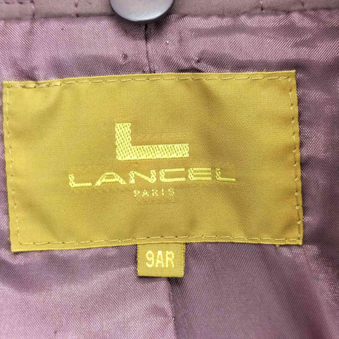 ランセル LANCEL ファー付き 中綿 ジップアップコート レディース 9AR