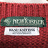 ニューヨーカー NEWYORKER HAND KNITTING ノルディック柄 クルーネックニット セーター レディース import:M