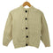 aran WOOLEN MILLS バスケットボタン ケーブル編みウールニットカーディガン レディース