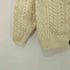 aran WOOLEN MILLS バスケットボタン ケーブル編みウールニットカーディガン レディース