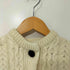aran WOOLEN MILLS バスケットボタン ケーブル編みウールニットカーディガン レディース