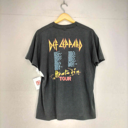 1987 袖裾シングル 両面プリントバンドツアーTシャツ メンズ