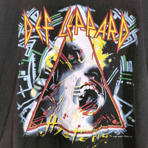 1987 袖裾シングル 両面プリントバンドツアーTシャツ メンズ