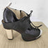 アレキサンダーマックイーン Alexander McQueen レースアップヒールブーツ レディース JPN:36