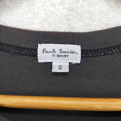 ポールスミス Paul Smith T-SHIRT フロントプリントクルーネックTシャツ メンズ S