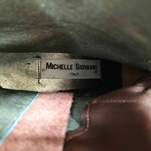 ミシェル ジョバンニ Michelle Giovanni 切替サイドジップブーツ レディース JPN:39