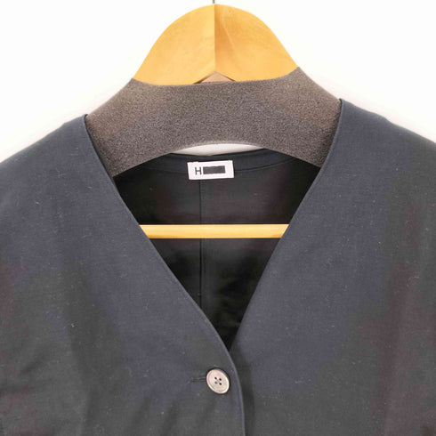エイチビューティーアンドユースユナイテッドアローズ H BEAUTY & YOUTH UNITED ARROWS 3Bノーカラークロップドジャケット レディース JPN:M