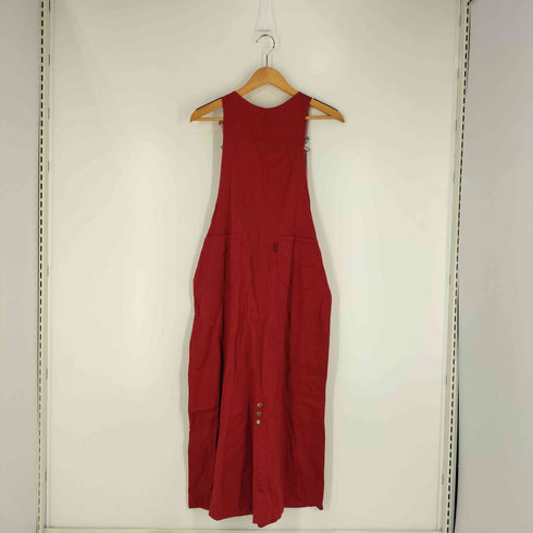 ピンクハウス PINK HOUSE テディベア刺繍ジャンパースカート レディース