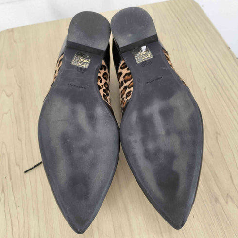 Morgantini ハラコ レースアップシューズ レディース 38 1/2