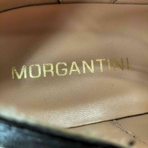 Morgantini ハラコ レースアップシューズ レディース 38 1/2