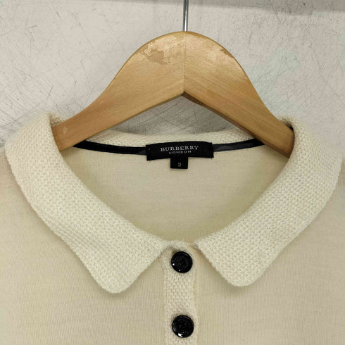 バーバリーロンドン BURBERRY LONDON カシミヤ混 ウール L/Sニット レディース JPN:2