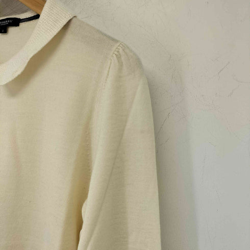 バーバリーロンドン BURBERRY LONDON カシミヤ混 ウール L/Sニット レディース JPN:2