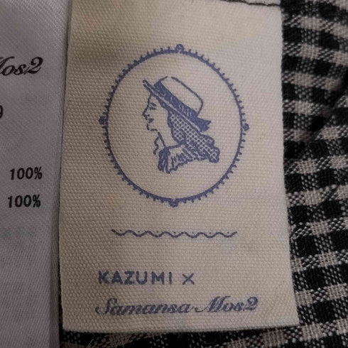 サマンサモスモス samansa Mos2 kazumi 裾レースパンツ レディース FREE