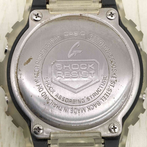 カシオ CASIO G-SHOCK スケルトン 5600 SERIES メンズ