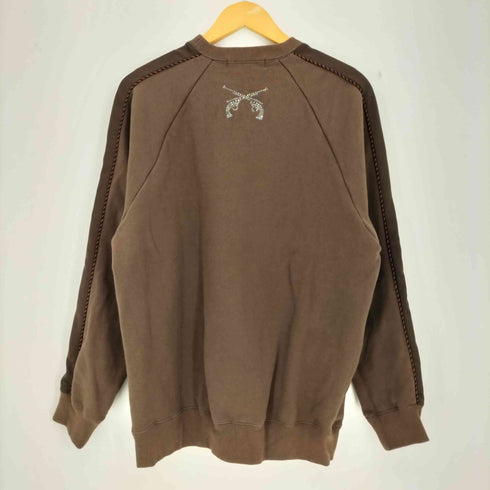 ロアーローガンス roar roarguns BORDERLESS AZUMA FLEECE SWEAT ロゴ刺繍 スワロフスキー 2丁拳銃 スウェット メンズ 2