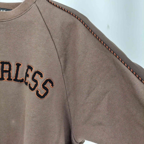 ロアーローガンス roar roarguns BORDERLESS AZUMA FLEECE SWEAT ロゴ刺繍 スワロフスキー 2丁拳銃 スウェット メンズ 2