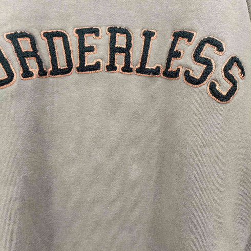 ロアーローガンス roar roarguns BORDERLESS AZUMA FLEECE SWEAT ロゴ刺繍 スワロフスキー 2丁拳銃 スウェット メンズ 2