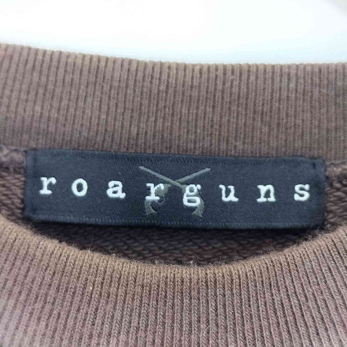 ロアーローガンス roar roarguns BORDERLESS AZUMA FLEECE SWEAT ロゴ刺繍 スワロフスキー 2丁拳銃 スウェット メンズ 2