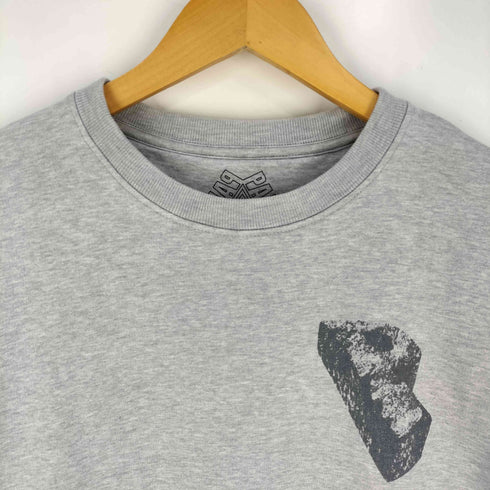 パレス PALACE Stones Crew Grey Marl クルーネックスウェット メンズ import:XL