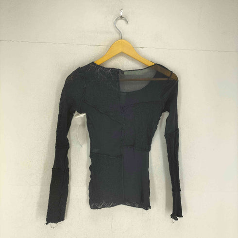 VIVAYOU パッチワークシースルートップス Y2K レディース M