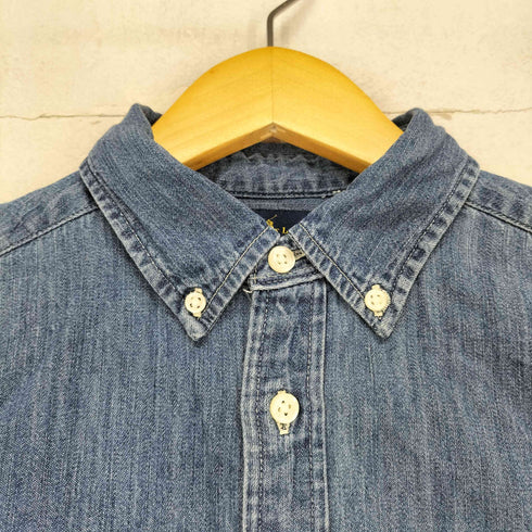 ラルフローレン RALPH LAUREN ポニー刺繍デニムBDシャツ メンズ L