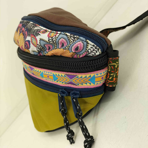 アールディーズ ALDIES WAIST RUCK 2WAY 総柄 ボディバッグ バックパック メンズ