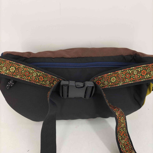 アールディーズ ALDIES WAIST RUCK 2WAY 総柄 ボディバッグ バックパック メンズ