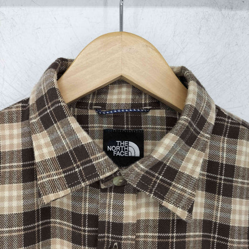 ザノースフェイス THE NORTH FACE チェック ネルシャツ メンズ import:M