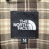 ザノースフェイス THE NORTH FACE チェック ネルシャツ メンズ import:M