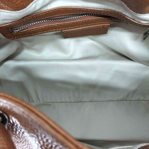 カリーノ carino タッセルチャームレザーバンドバッグ レディース