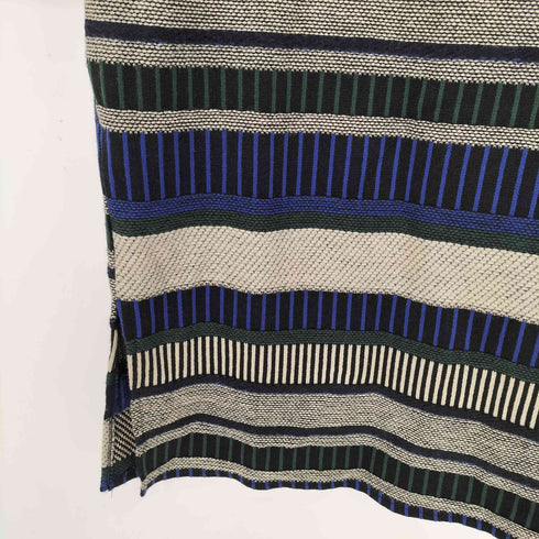 パターントルソー PATTERNTORSO 配色 ニット ロング ワンピース レディース