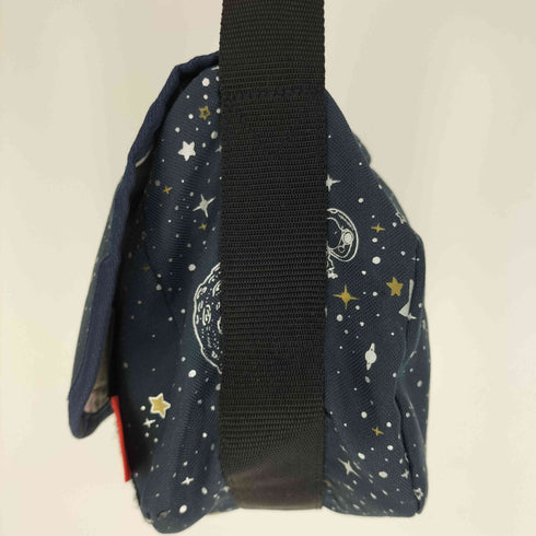アウトドア OUTDOOR 総柄 キャラクター 星 宇宙 ショルダーバック メンズ