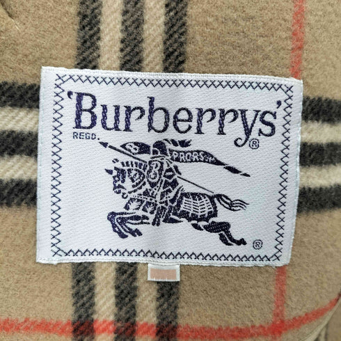 バーバリーズ BURBERRYS 裏地ノバチェック ウール チェスターコート レディース 15BR