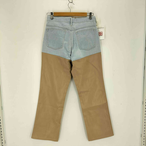 プロボーク provoke 23AW Denim×Fakeleather Pants レディース FREE