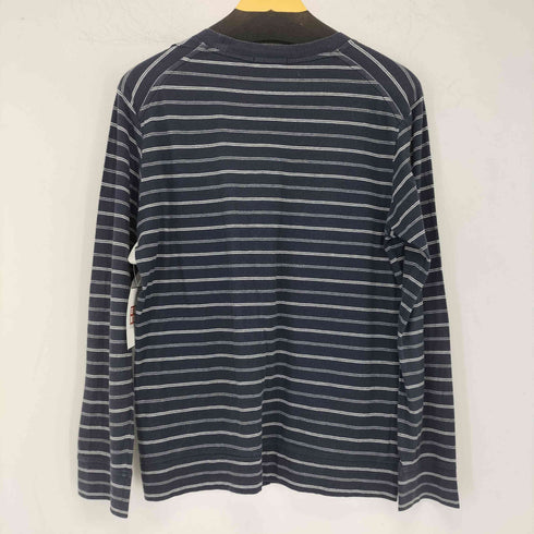 バーバリーロンドン BURBERRY LONDON ボーダー柄 コットンカーディガン メンズ import:M