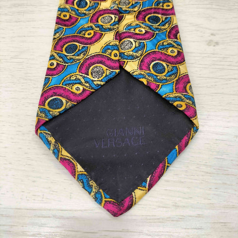 ジャンニヴェルサーチ GIANNI VERSACE 総柄ネクタイ メンズ