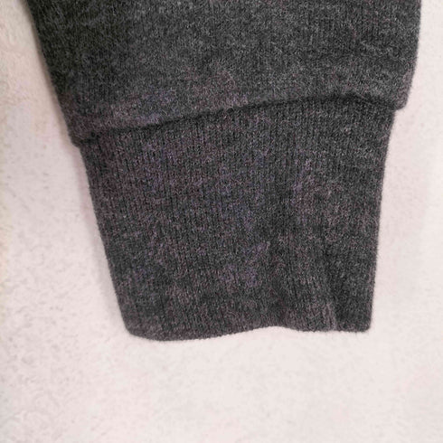 ポロラルフローレン POLO RALPH LAUREN ポニー刺繍 シープレザーエルボーパッチショールカラーニット メンズ S