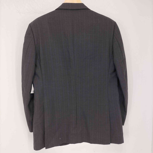 バーバリーロンドン BURBERRY LONDON モヘヤ混 チェック柄 2B テーラードジャケット メンズ