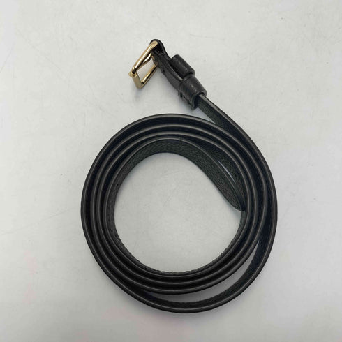 コーチ COACH ロゴ刻印 シボ革 レザー ベルト レディース