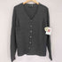 ローラアシュレイ LAURA ASHLEY 純メリノウール シェルボタン プレーンカーディガン S/Sニット アンサンブル レディース import:L