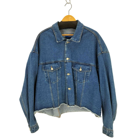 LANE カットオフデザインデニムジャケット メンズ